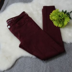 Burgundy Super Stretch Kegging, soft